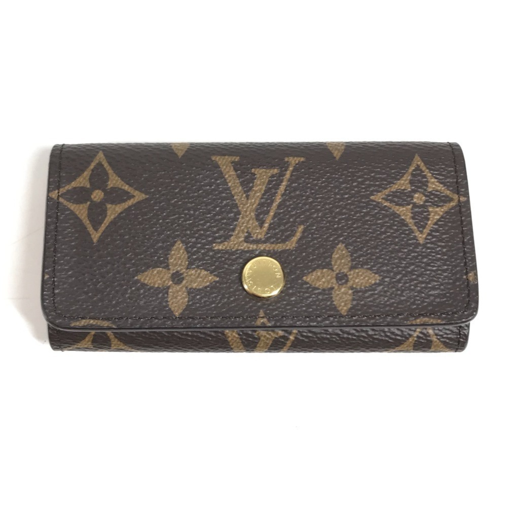 LOUIS VUITTON M25906 Monogram Multicles 4 Key Case (4-ring) Canvas, Men's & W...